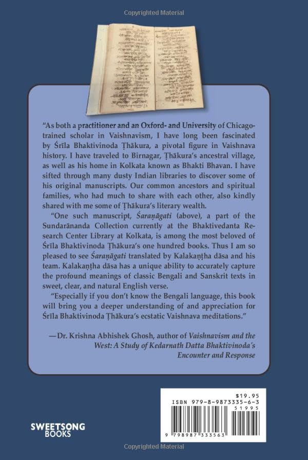 Saranagati: In English Poetry