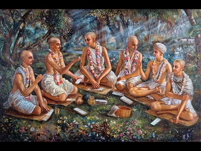 The Six Gosvamis of Vrindavana - Poetic Rendition of Sad Gosvamiastakam